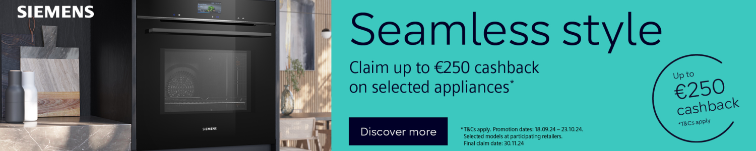 Samsung €250 Cashback Banner