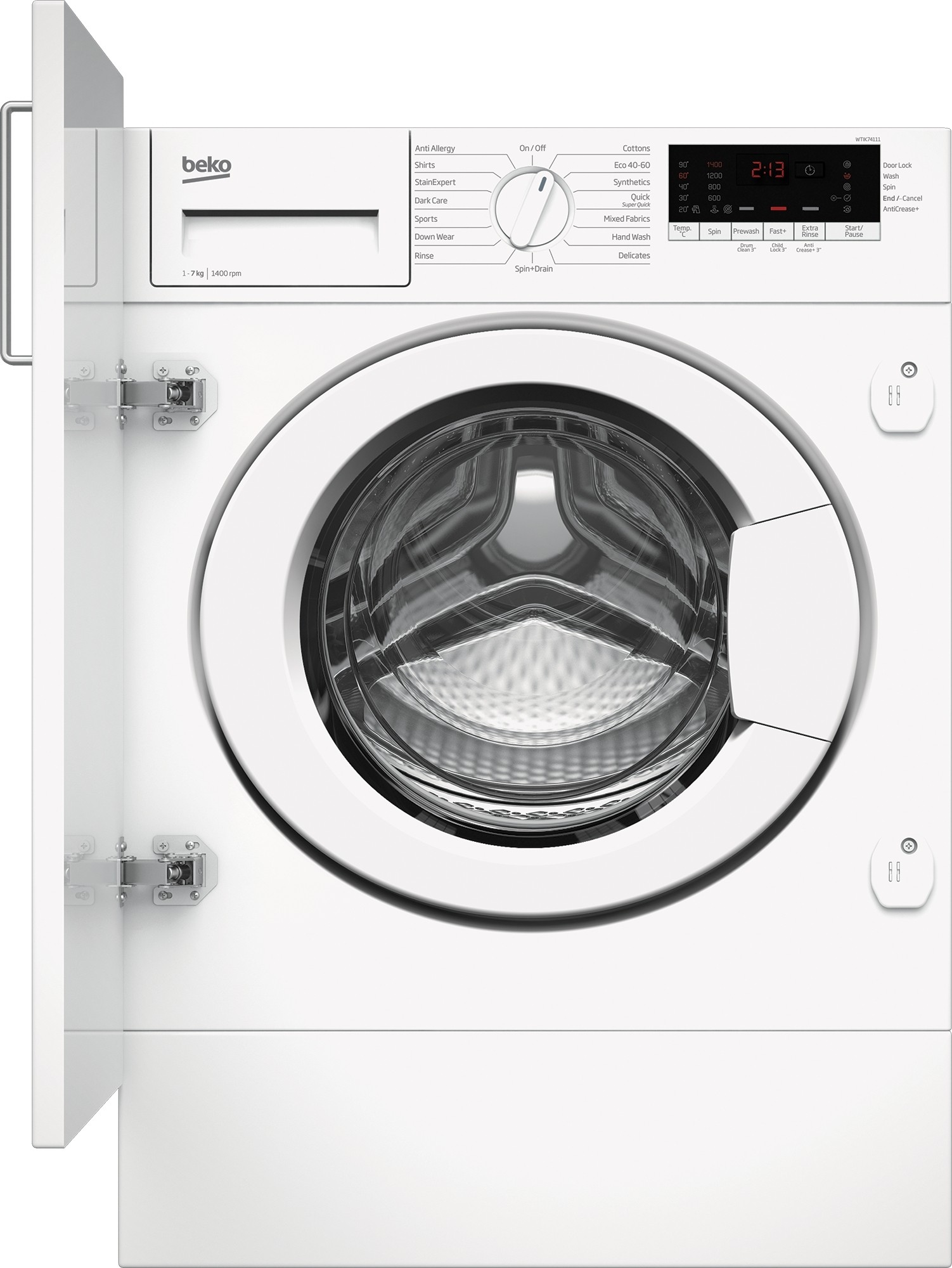 integrated washing machine 60cm