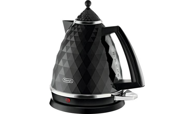 De'Longhi KBOT3001.GY NEW Jug Kettle Icona Metallics Anti