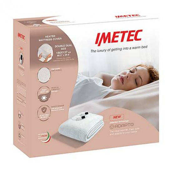 IMETEC Adapto Double Mattress Cover Dual Control | 16733