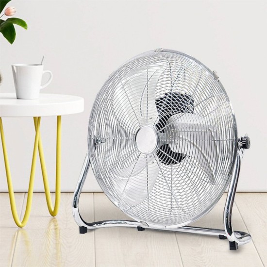 Kingavon 12" Oscillating Cooling Metal Floor Fan | BB-FA121