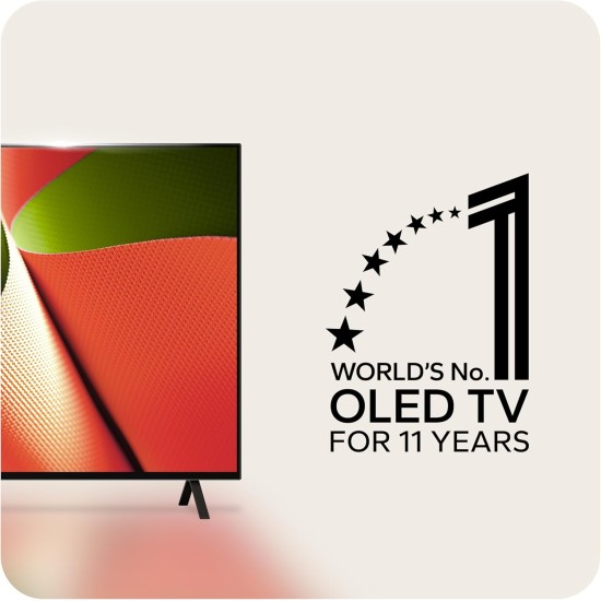 LG 55" B4 OLED 4K Ultra HD AI Smart TV 2024 | OLED55B46LA