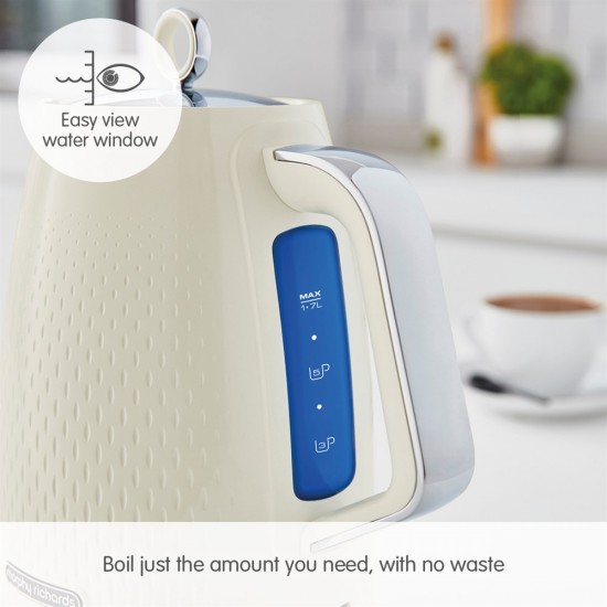 morphy richards verve kettle cream