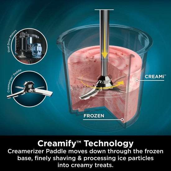 NINJA Creami 7-in-1 Ice Cream & Frozen Dessert Treat Maker | NC300UK