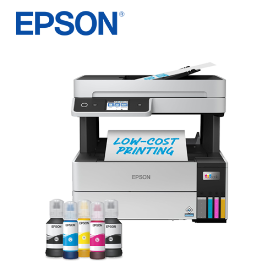 EPSON EcoTank A4 Multifunction Print Scan Copy Wi-Fi Inkjet Ink Tank Printer | ET-5150