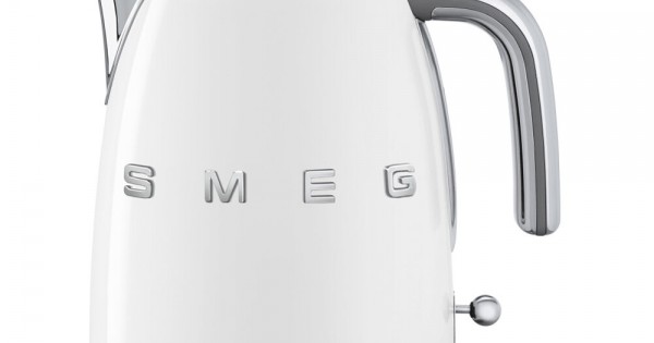 SMEG White 1.7L Kettle And Toaster KLF03WHUK & TSF01WHUK