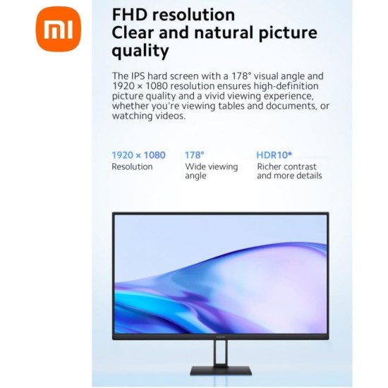 Xiaomi Mi A27i 27" 100Hz Full HD PC Computer Monitor | ELA5347UK