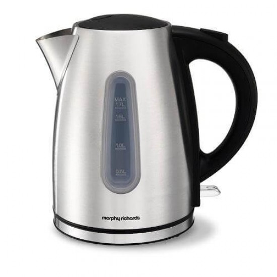 Morphy Richards Essential Stainless Steel 1.5l Kettle 